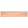 Blat, jasnobrązowy 200x40x(2-4)cm drewno z naturalną krawędzią