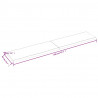 Blat, jasnobrązowy 200x40x(2-4)cm drewno z naturalną krawędzią