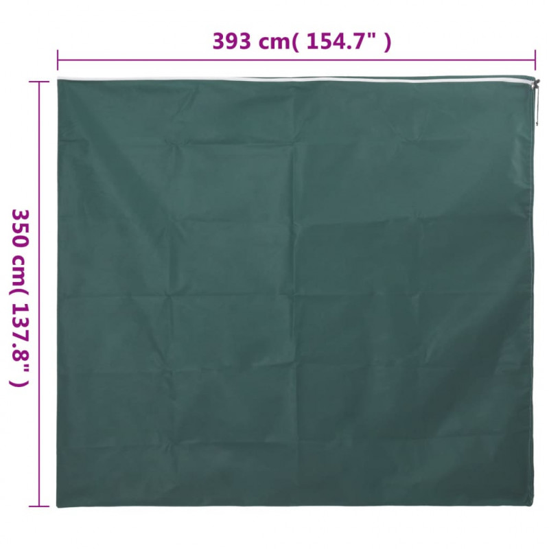 Kaptur ochronny na rośliny, z suwakiem, 70 g/m², 3,93x3,5 m