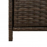 Szafka ogrodowa, brązowa, 83x45x76 cm, polirattan