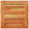 3-cz. zestaw mebli bistro, poduszki, czarny rattan PE i akacja