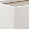 Donica ogrodowa, biała, 80x36x35 cm, PP