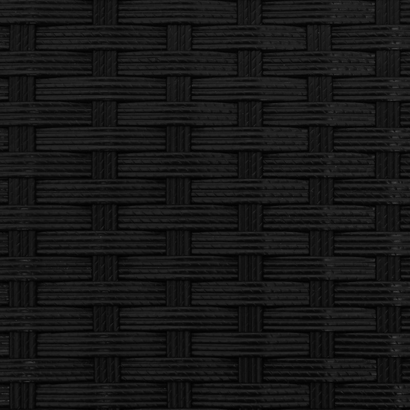 Osłona do treli ogrodowej Czarny 105 x 30 x 170 cm Metal