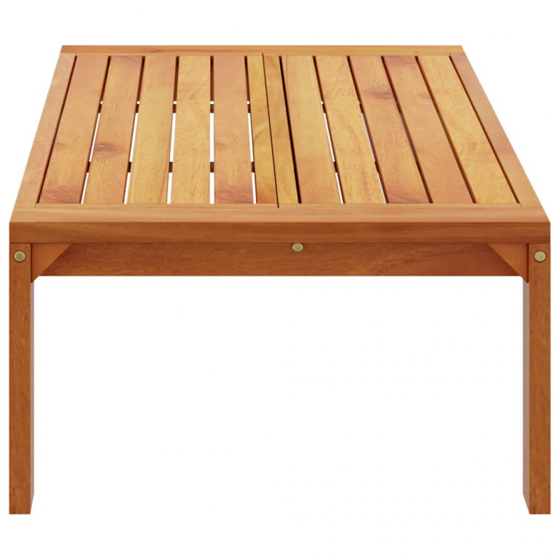 Stolik ogrodowy, 100x50x27 cm, lite drewno akacjowe