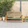 Meble ogrodowe Beżowy 122 x 78 x 73 cm Lite Drewno Akacji