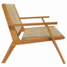 Meble ogrodowe Beżowy 122 x 78 x 73 cm Lite Drewno Akacji