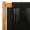 Meble ogrodowe 2 pcs Czarny 67 x 76 x 73 cm Lite Drewno Akacji