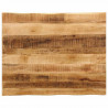 Blat stołu z naturalną krawędzią, 100x80x3,8 cm, drewno mango