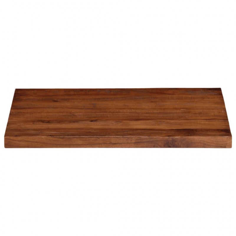 Blat stołu, 70x50x2,5 cm, prostokątny, lite drewno z odzysku