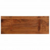 Blat stołu, 80x30x3,8 cm, prostokątny, lite drewno z odzysku