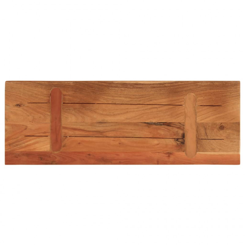 Blat stołu, 90x30x2,5 cm, prostokątny, lite drewno akacjowe
