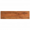 Blat stołu, 100x40x2,5 cm, prostokątny, lite drewno akacjowe
