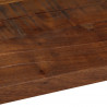 Blat stołu, 100x40x3,8 cm, prostokątny, lite drewno z odzysku