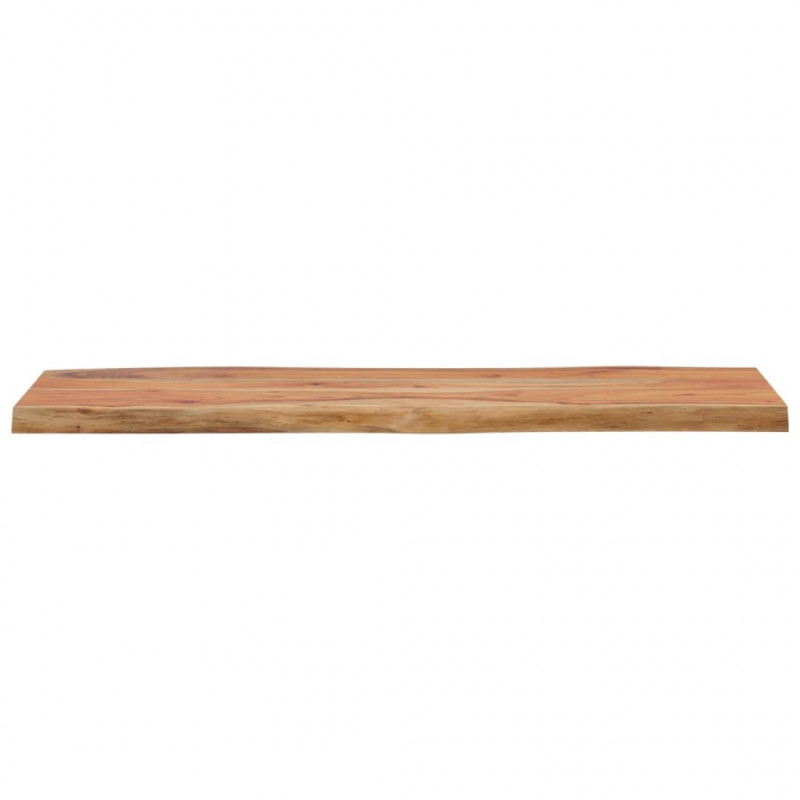Blat do stołu, 100x40x2,5cm, drewno akacjowe, naturalna krawędź