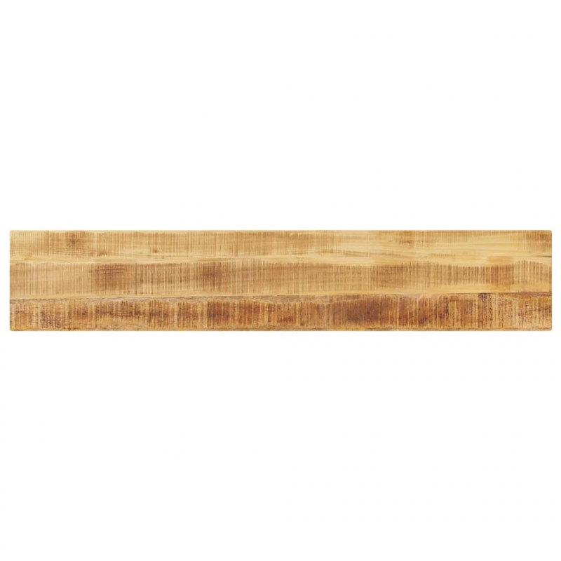 Blat do stołu, 180x40x3,8 cm, prostokątny, surowe drewno mango