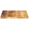 Blat do stolika, 60x60x3,8 cm, kwadratowy, surowe drewno mango