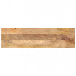 Blat stołu, 120x40x2,5 cm, prostokątny, lite drewno mango
