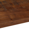 Blat stołu, 100x30x2,5 cm, prostokątny, lite drewno z odzysku