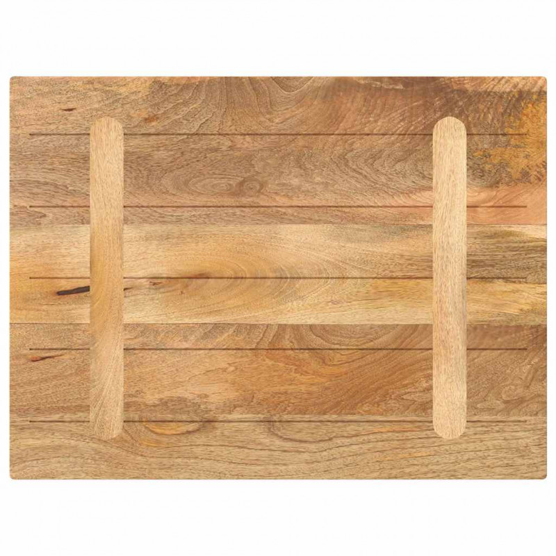 Blat stołu, 90x70x2,5 cm, prostokątny, lite drewno mango