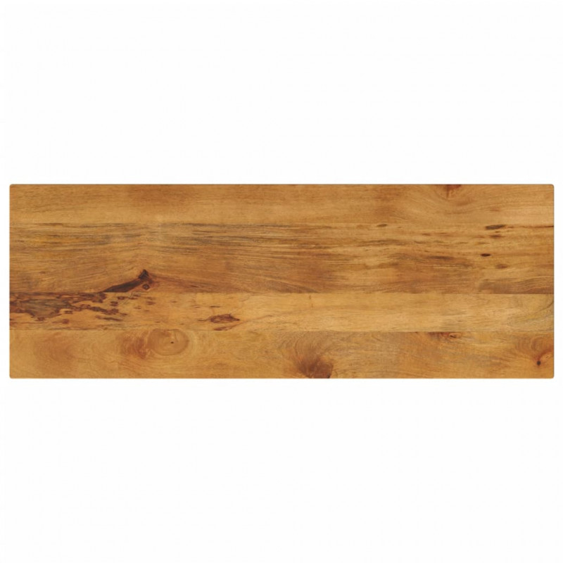 Blat stołu, 140x50x3,8 cm, prostokątny, lite drewno mango