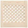 Drzwiczki do szafki, z kratką, 2 szt., 39,5x39,5 cm, sosnowe