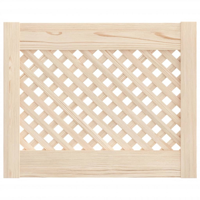 Drzwiczki do szafki, z kratką, 2 szt., 49,5x39,5 cm, sosnowe
