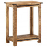 Stolik konsolowy, 60x35x75 cm, lite drewno mango