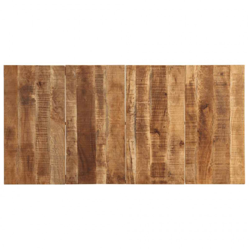 Stół jadalny 180x90x75 cm Drewno lite surowe mango