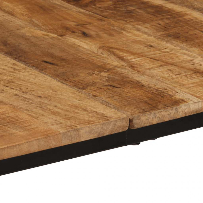 Stół jadalny 180x90x75 cm Drewno lite surowe mango