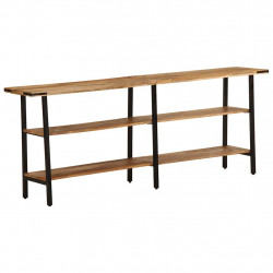 Konsola 180x35x70 cm Drewno lite Mango