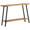 Stolik konsolowy, 110x30x75 cm, lite drewno mango