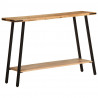 Stolik konsolowy, 110x30x75 cm, lite drewno mango
