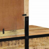 Toaletka z szufladą Brązowy 100 x 40 x 120 cm Lite drewno mango