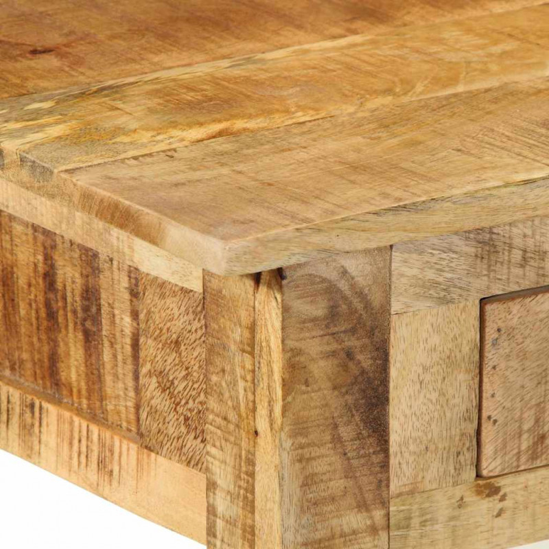Toaletka z szufladą Brązowy 100 x 40 x 120 cm Drewno z mango