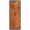Wieszaki na ubrania 2 szt. 35x1x90 cm Drewno lite Akacja
