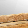 Toaletka z szufladą Brązowy 100 x 40 x 120 cm Drewno z mango