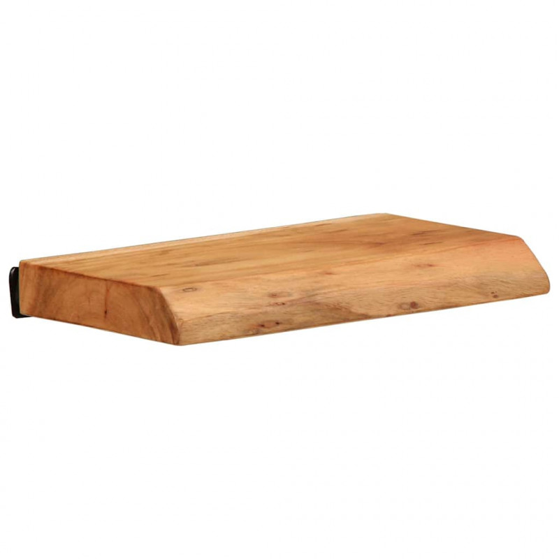 Półki ścienne 2 szt. 30x20x3,5 cm Drewno lite Akacja