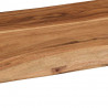 Półki ścienne 2 szt. 60x20x3,5 cm Drewno lite Akacja