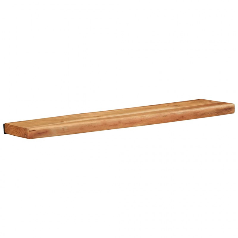 Półki ścienne 2 szt. 80x20x3,5 cm Drewno lite Akacja