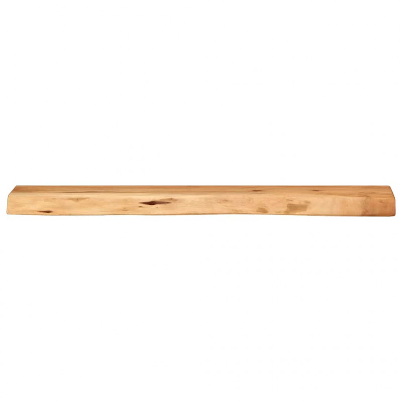 Półki ścienne 2 szt. 80x20x3,5 cm Drewno lite Akacja