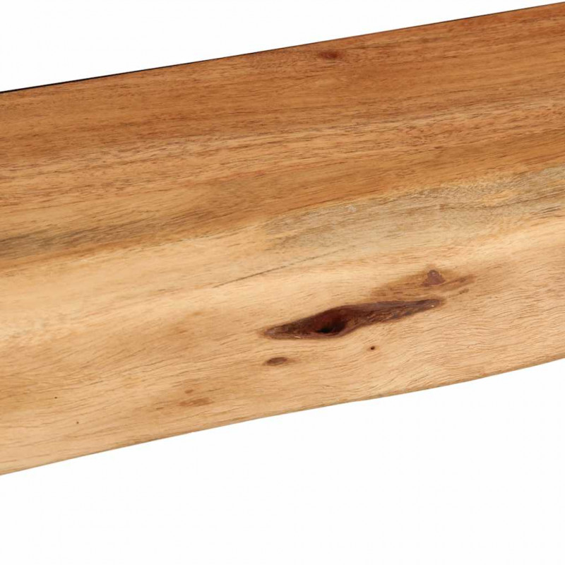 Półki ścienne 2 szt. 80x20x3,5 cm Drewno lite Akacja