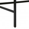 Konsola Brązowy 100 x 55 x 89.5 cm Lite drewno mango i metal
