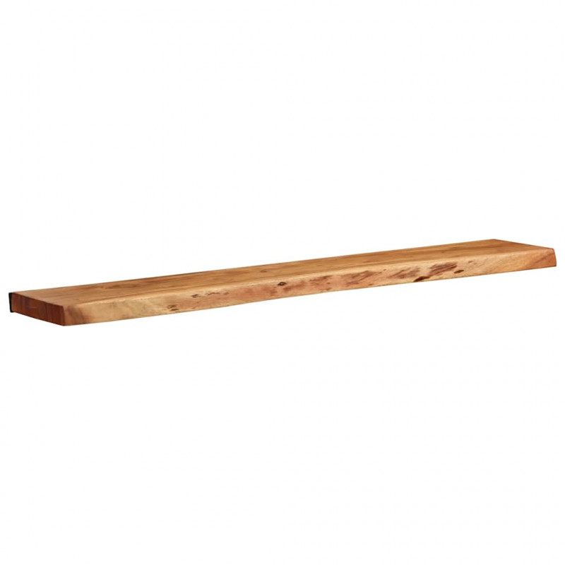 Półki ścienne 2 szt. 100x20x3,5 cm Drewno lite Akacja