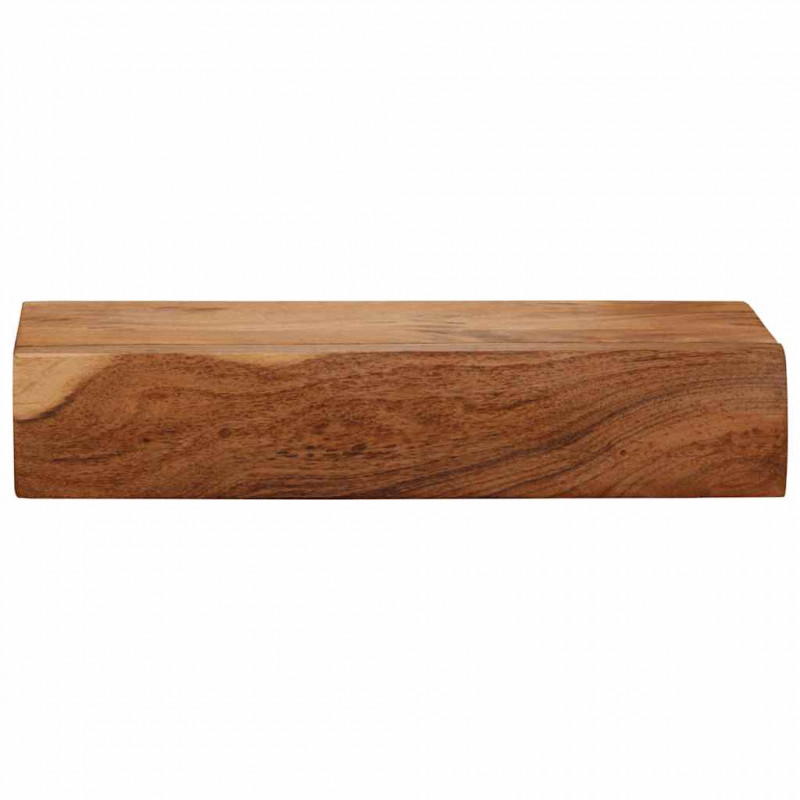 Półki ścienne 2 szt. 40x17x8 cm Drewno lite Akacja