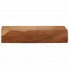 Półki ścienne 2 szt. 40x17x8 cm Drewno lite Akacja