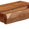 Półki ścienne 2 szt. 40x17x8 cm Drewno lite Akacja