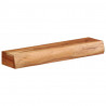 Półki ścienne 2 szt. 60x17x8 cm Drewno lite Akacja