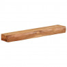 Półki ścienne 2 szt. 80x17x8 cm Drewno lite Akacja