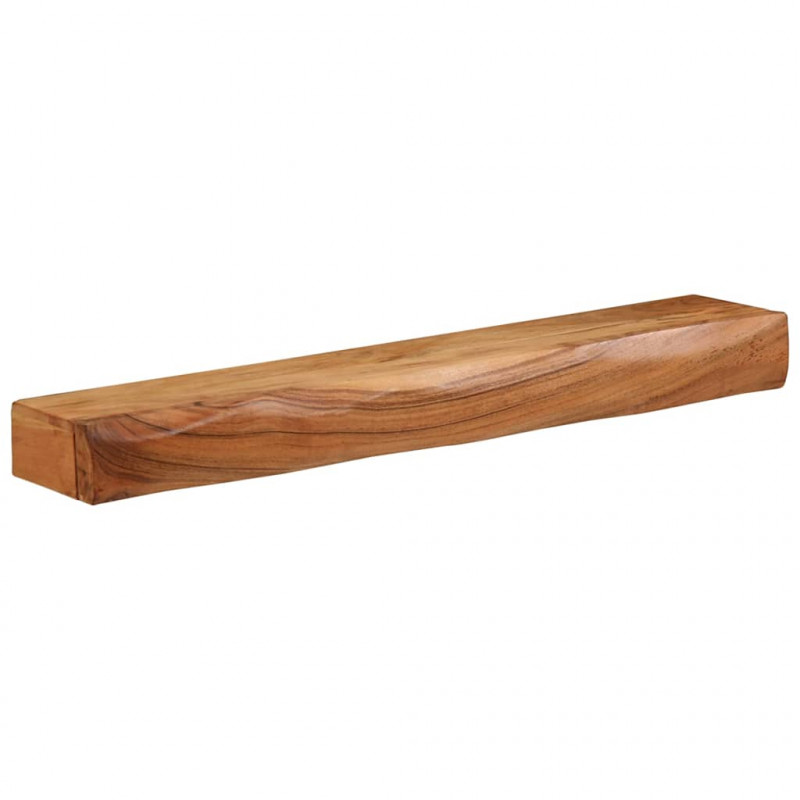 Półki ścienne 2 szt. 80x17x8 cm Drewno lite Akacja