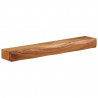 Półki ścienne 2 szt. 80x17x8 cm Drewno lite Akacja